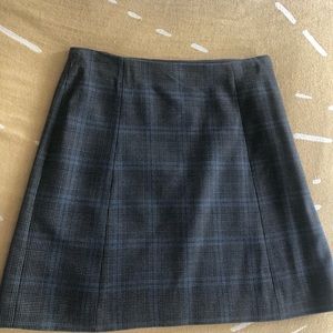 Aritzia Plaid Mini Skirt